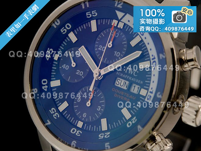 萬國IWC AQUATIMER CHRONO IW371933自動(dòng)機(jī)械7750多功能運(yùn)動(dòng)計(jì)時(shí)腕表