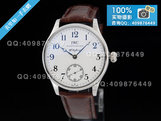 萬國IWC Portugieser IW544203|領(lǐng)航者瓊斯簽名復(fù)古背透機(jī)械男表 藍(lán)字