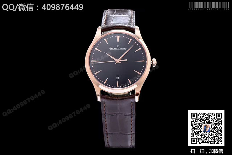 高仿積家Jaeger-LeCoultre  Master Ultra Thin Date 超薄日歷大師系列 Q1282510