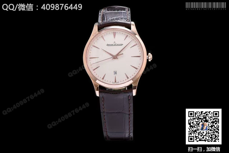 高仿積家Jaeger-LeCoultre  Master Ultra Thin Date 超薄日歷大師系列 Q1282510