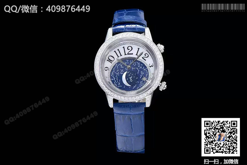 高仿積家Jaeger-LeCoultre Rendez-Vous Celestial約會(huì)系列月相Q3483590石英腕表