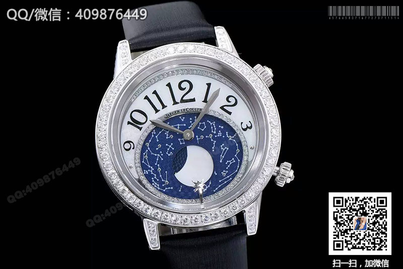 高仿積家Jaeger-LeCoultre Rendez-Vous Celestial約會(huì)系列月相Q3483590石英腕表