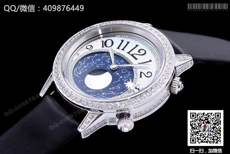 高仿積家Jaeger-LeCoultre Rendez-Vous Celestial約會(huì)系列月相Q3483590石英腕表