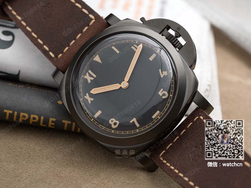 一比一精仿 沛納海Panerai LUMINOR 1950 3 DAYS TITANIO DLC PAM00629 Pam629