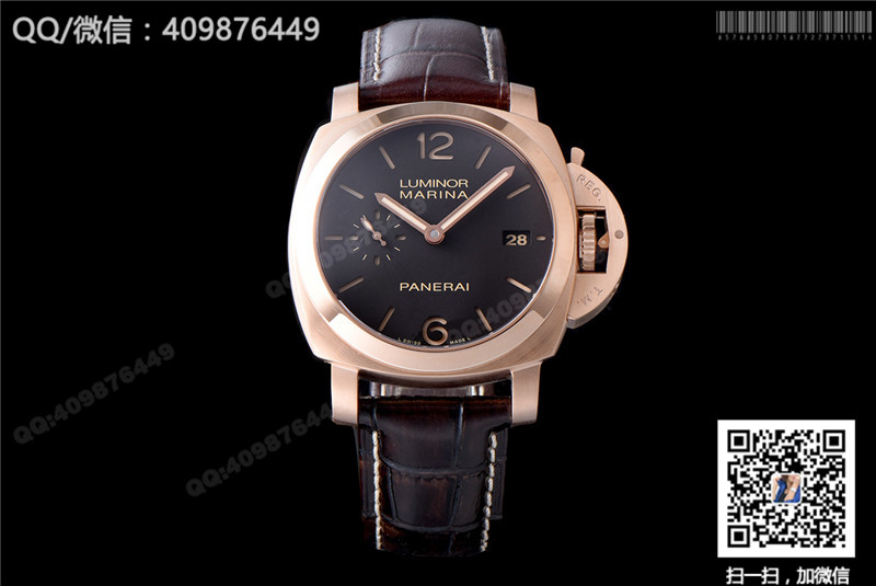 【一比一】沛納海 LUMINOR系列 MARINA 1950 3 DAYS AUTOMATIC ORO ROSSO Pam00393