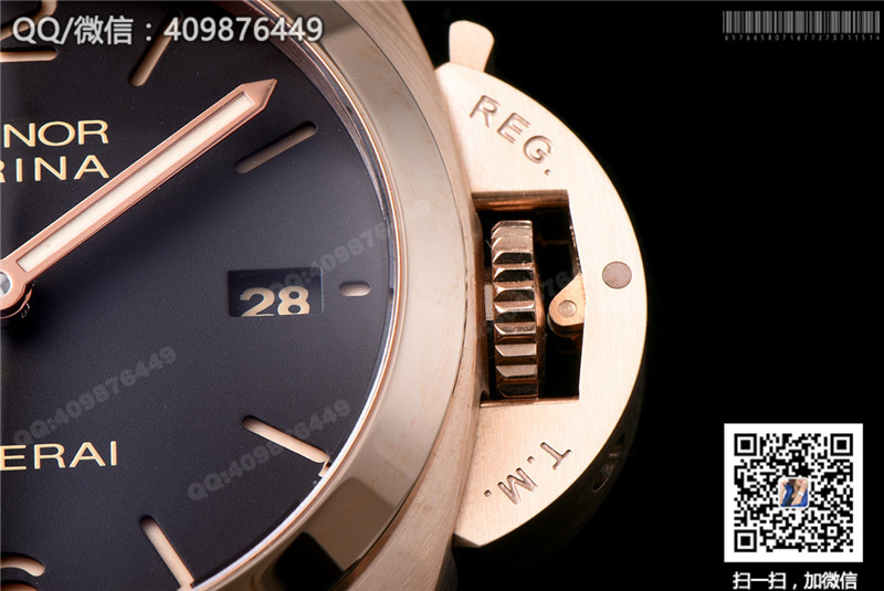 【一比一】沛納海 LUMINOR系列 MARINA 1950 3 DAYS AUTOMATIC ORO ROSSO Pam00393