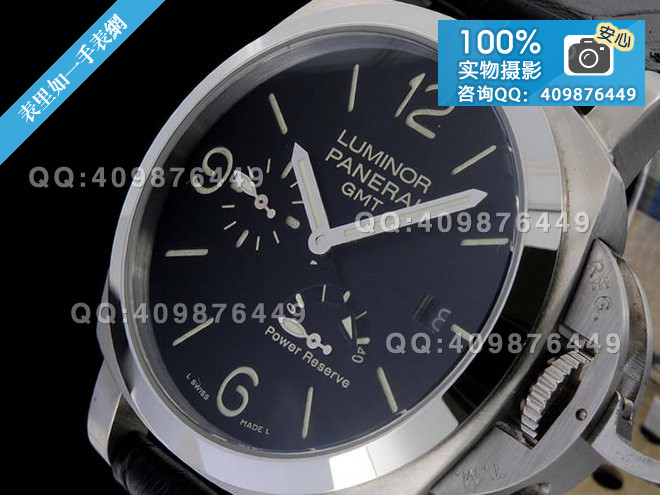 沛納海panerai Luminor GMT雙時區(qū)計時自動機械男士手表PAM 00321