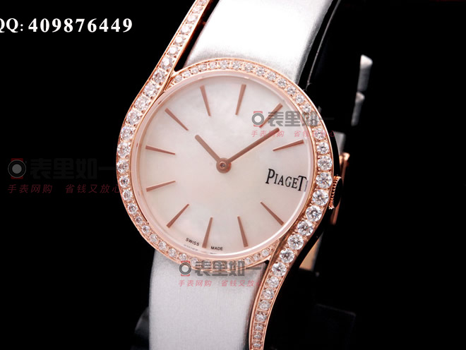 伯爵Piaget Limelight系列時(shí)尚石英女士腕表 條釘刻度