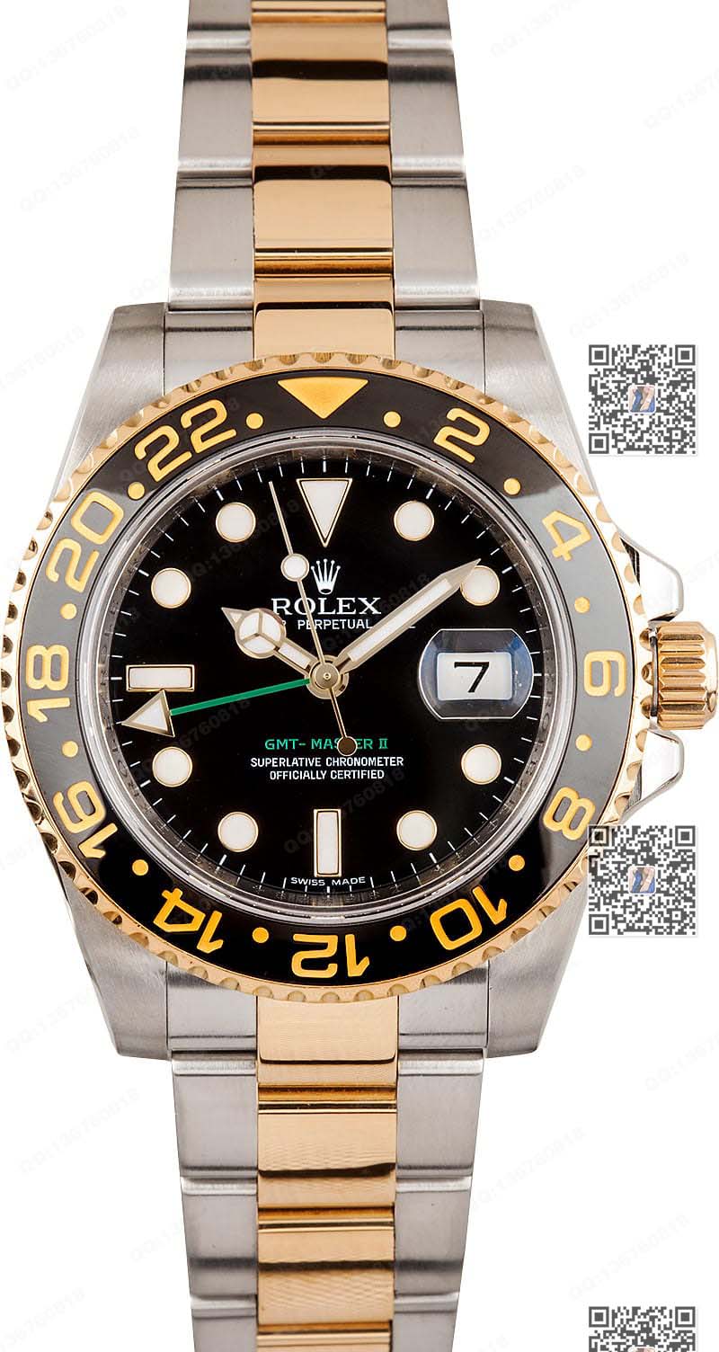 【長(zhǎng)榮頂級(jí)版】勞力士Rolex Gmt-master格林尼治型II系列雙時(shí)區(qū)計(jì)時(shí)自動(dòng)機(jī)械男表116713