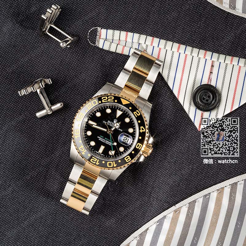 【長(zhǎng)榮頂級(jí)版】勞力士Rolex Gmt-master格林尼治型II系列雙時(shí)區(qū)計(jì)時(shí)自動(dòng)機(jī)械男表116713