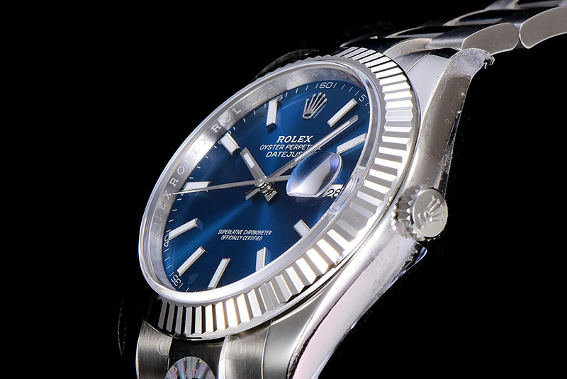 勞力士Rolex日志型系列DateJust 116234-0128機(jī)械男表（藍(lán)色面）