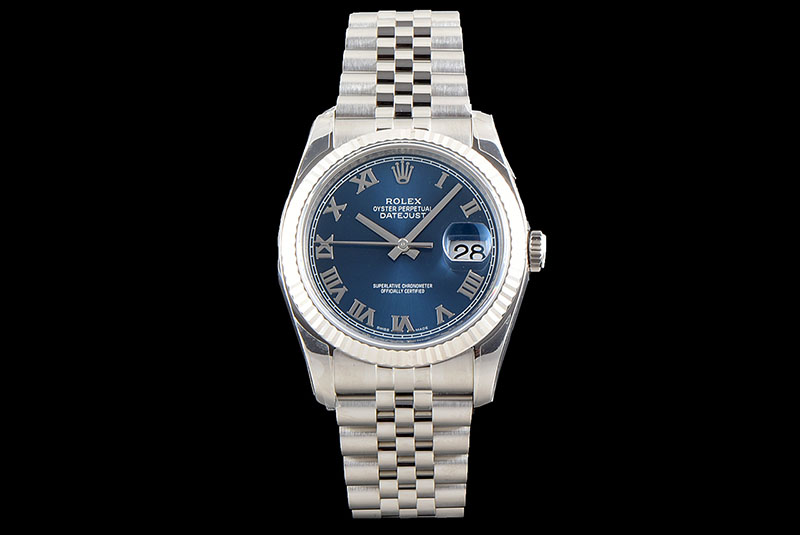 勞力士Rolex日志型系列DateJust 116234-0141機(jī)械男表（藍(lán)色面）