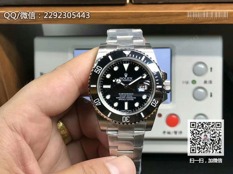 【N廠V10版】高仿勞力士Rolex潛航者型腕表116610LN 黑水鬼