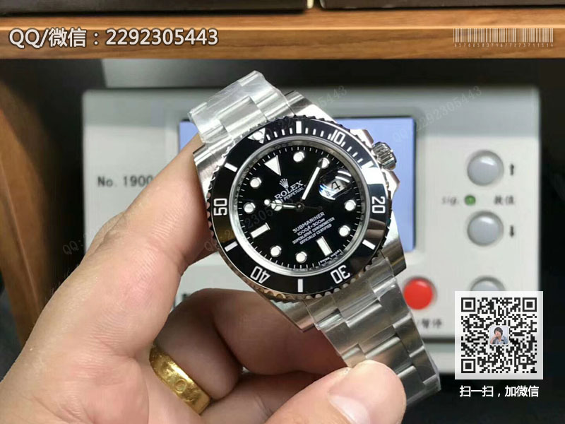 【N廠V10版】高仿勞力士Rolex潛航者型腕表116610LN 黑水鬼