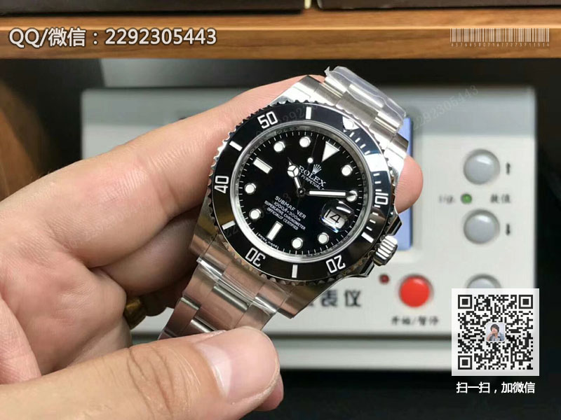 【N廠V10版】高仿勞力士Rolex潛航者型腕表116610LN 黑水鬼