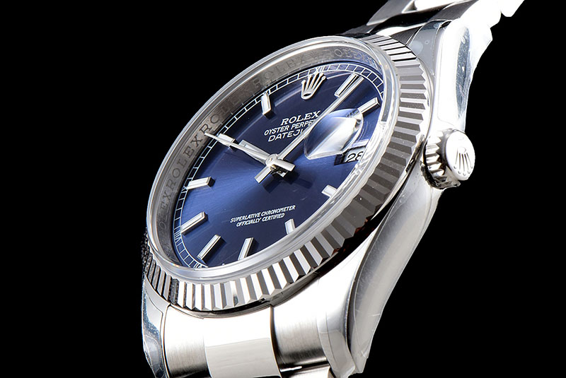 勞力士Rolex日志型系列DateJust 126234-0018機械男表（藍色面）