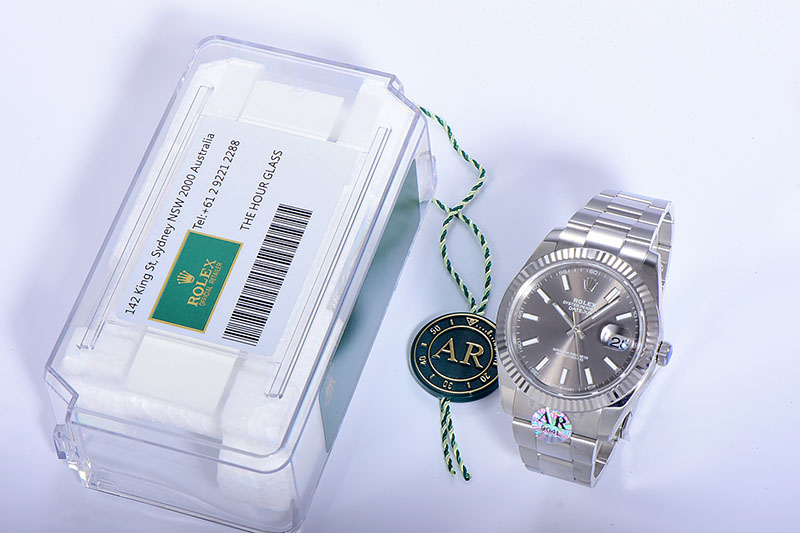 勞力士Rolex日志型系列DateJust 126334-0013機械男表（灰色面）