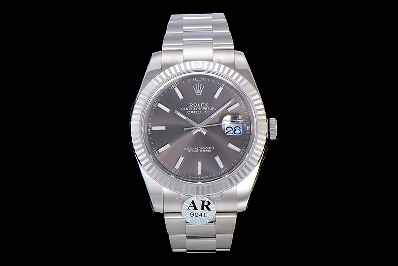 勞力士Rolex日志型系列DateJust 126334-0013機械男表（灰色面）