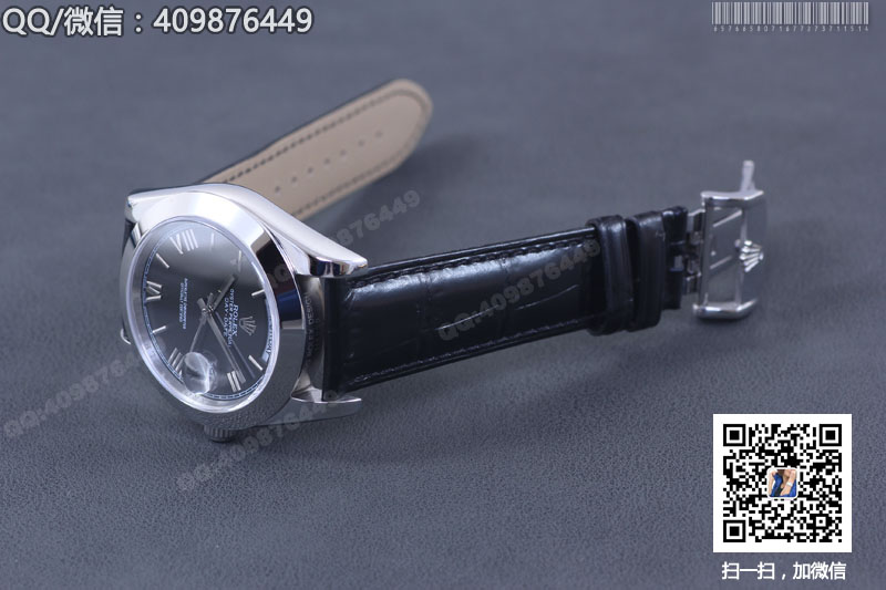 【精品】ROLEX勞力士星期日歷型系列 自動(dòng)機(jī)械男表黑盤