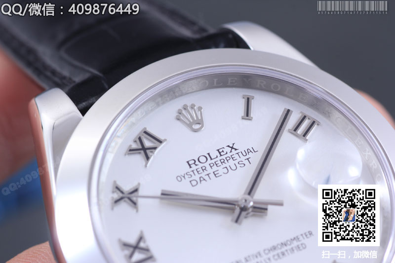 【精品】ROLEX勞力士日志型系列 自動(dòng)機(jī)械男表白盤(pán)