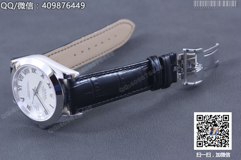 【精品】ROLEX勞力士日志型系列 自動(dòng)機(jī)械男表白盤(pán)