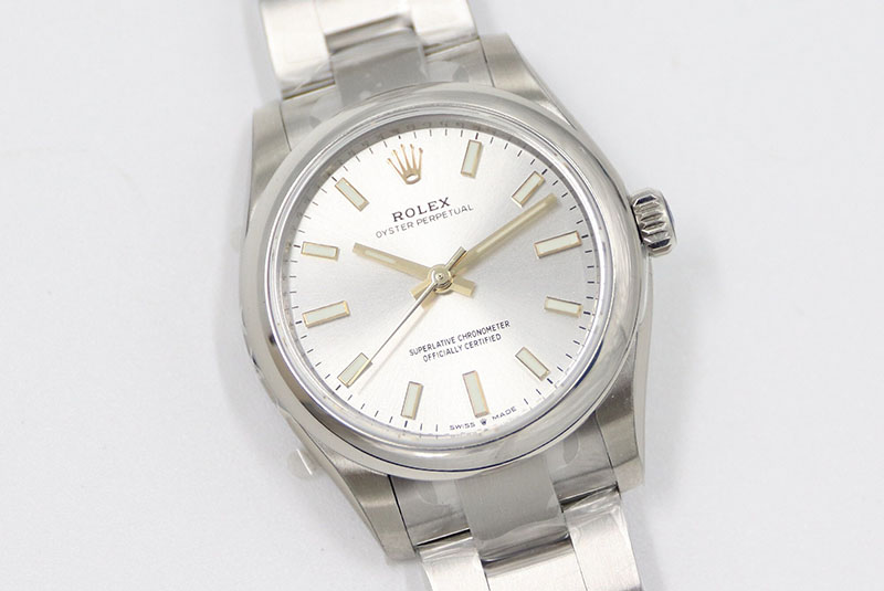 ROLEX勞力士日志型系列m277200-0001銀盤31毫米女士機(jī)械腕表