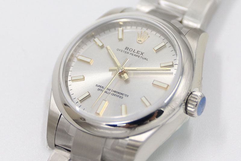 ROLEX勞力士日志型系列m277200-0001銀盤31毫米女士機(jī)械腕表