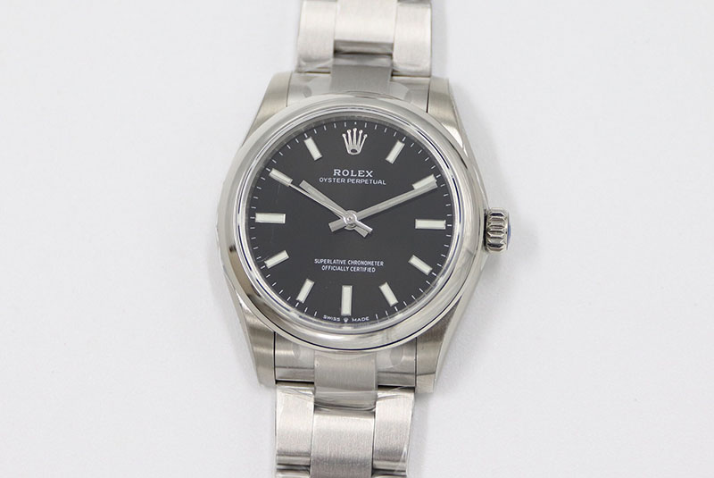 ROLEX勞力士日志型系列m277200-0002黑盤31毫米女士機(jī)械腕表