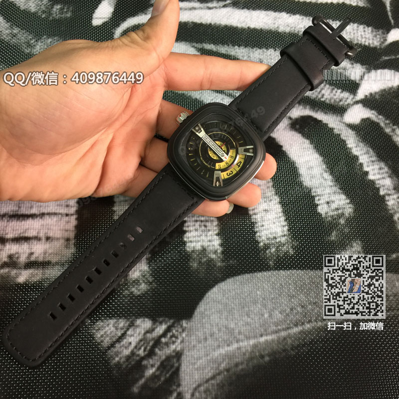 熱賣(mài) 瑞士 七個(gè)星期五 SevenFriday 自動(dòng)機(jī)械工業(yè)元素手表 西鐵城8215機(jī)芯 右手款