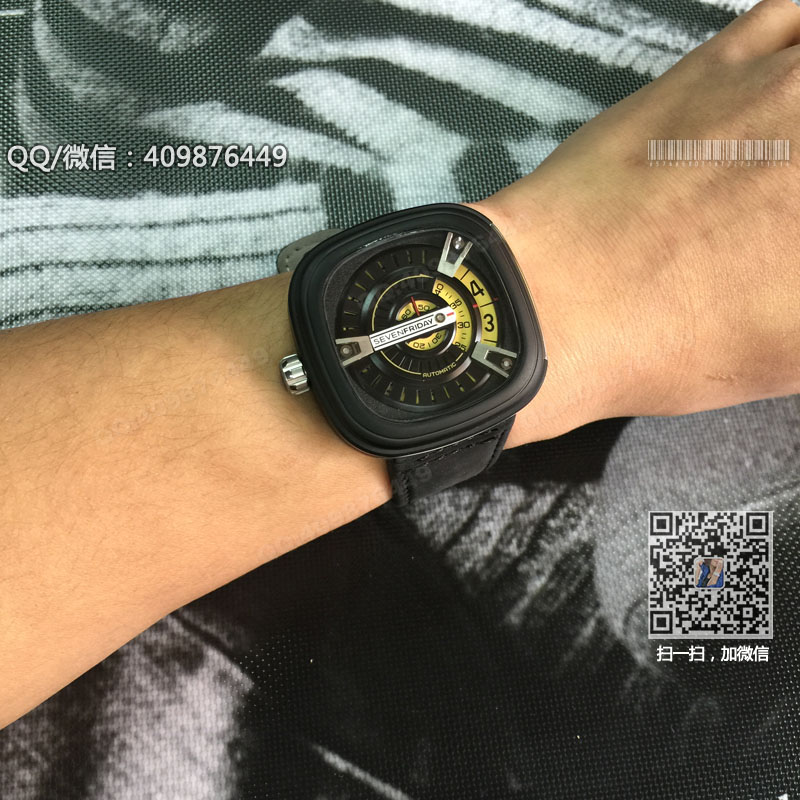 熱賣(mài) 瑞士 七個(gè)星期五 SevenFriday 自動(dòng)機(jī)械工業(yè)元素手表 西鐵城8215機(jī)芯 右手款