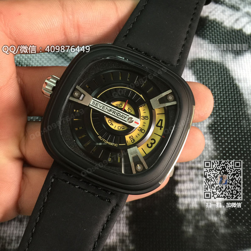 熱賣(mài) 瑞士 七個(gè)星期五 SevenFriday 自動(dòng)機(jī)械工業(yè)元素手表 西鐵城8215機(jī)芯 右手款