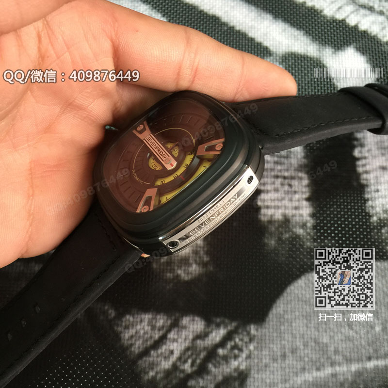 熱賣(mài) 瑞士 七個(gè)星期五 SevenFriday 自動(dòng)機(jī)械工業(yè)元素手表 西鐵城8215機(jī)芯 右手款