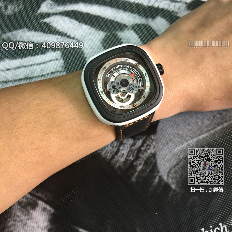 ◆NOOB終極版◆七個星期五 SevenFriday P系列P3-3黑盤PVD外殼