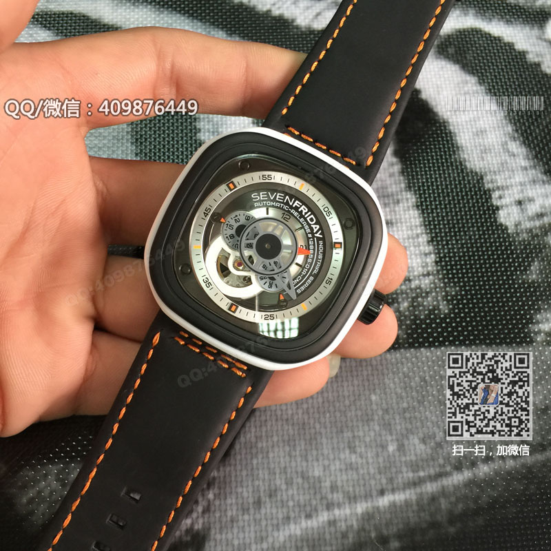 ◆NOOB終極版◆七個星期五 SevenFriday P系列P3-3黑盤PVD外殼