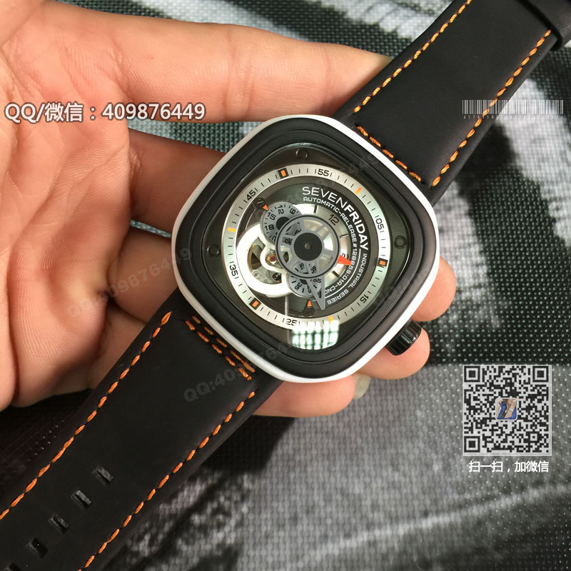 ◆NOOB終極版◆七個星期五 SevenFriday P系列P3-3黑盤PVD外殼