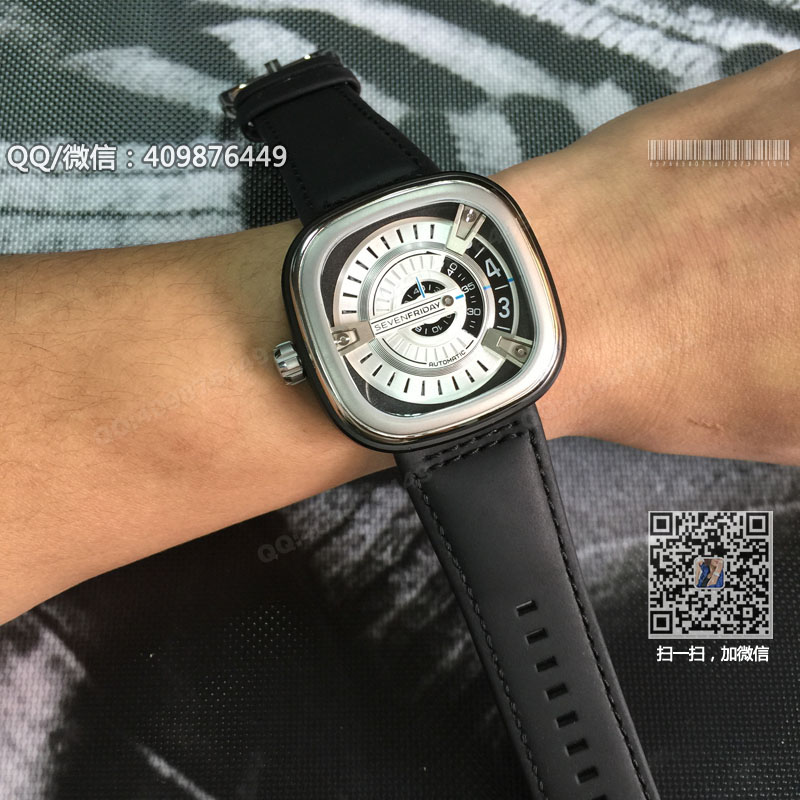 ◆完美版◆七個星期五 SevenFriday M1-1白面精鋼表殼