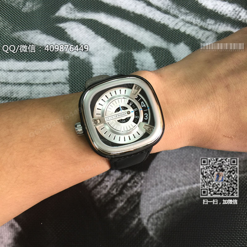 ◆完美版◆七個星期五 SevenFriday M1-1白面精鋼表殼