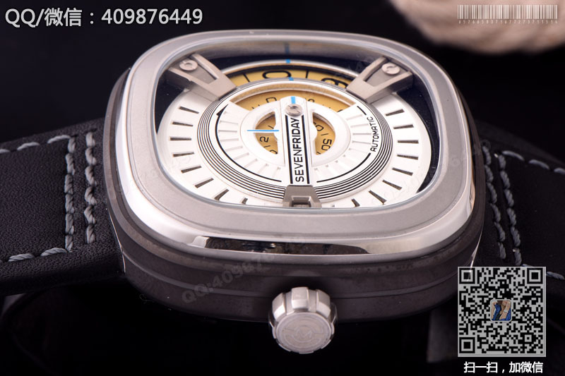 ◆完美版◆七個星期五 SevenFriday M1-1白面精鋼表殼