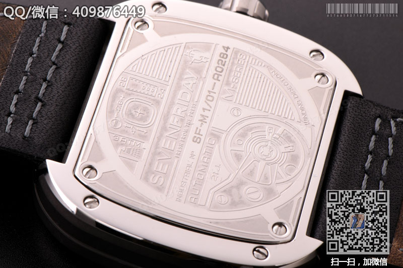 ◆完美版◆七個星期五 SevenFriday M1-1白面精鋼表殼