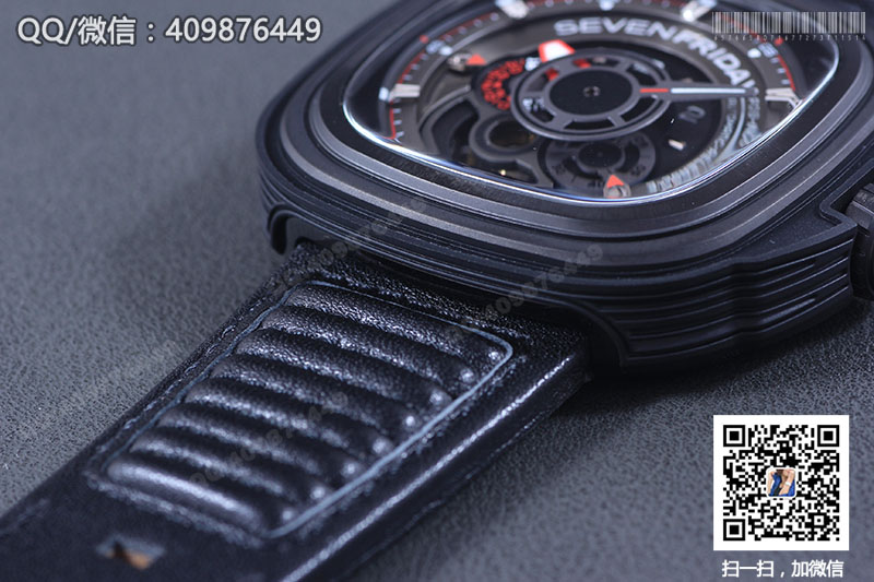 【KW精品】七個(gè)星期五SevenFriday方形時(shí)尚潮流自動(dòng)機(jī)械男表P3B/01