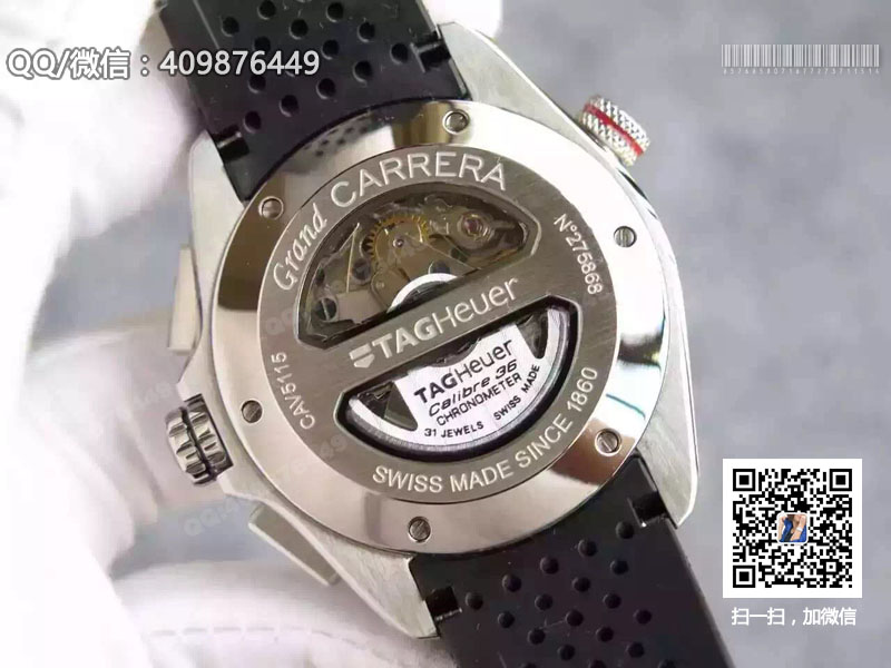 【HBBV6完美版】豪雅TAG Heuer超級卡萊拉系列Grand Carrera Calibre 36 RS機械腕表CAV5115.FT6019