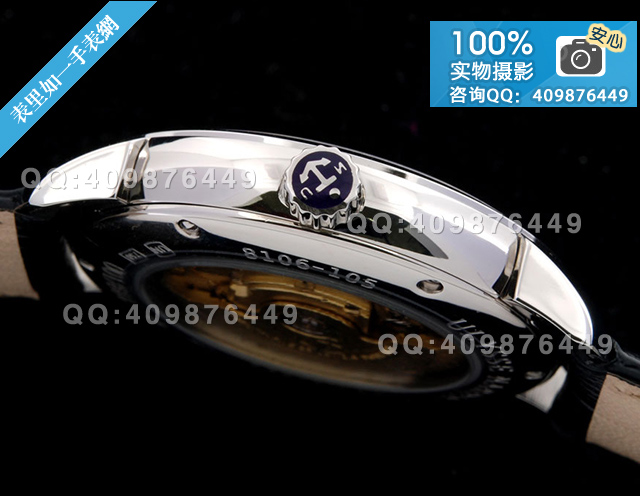 雅典Ulysse Nardin 自動(dòng)機(jī)械背透腕表