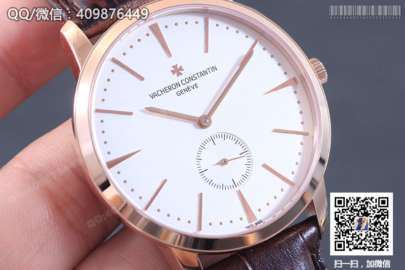 Vacheron Constantin江詩丹頓傳承系列1110U/000R-B085玫瑰金自動(dòng)機(jī)械腕表