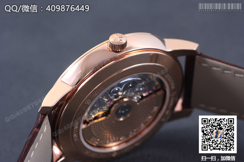 Vacheron Constantin江詩丹頓傳承系列1110U/000R-B085玫瑰金自動(dòng)機(jī)械腕表