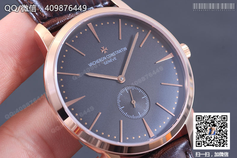 Vacheron Constantin江詩丹頓傳承系列1110U/000R-B085玫瑰金自動(dòng)機(jī)械腕表