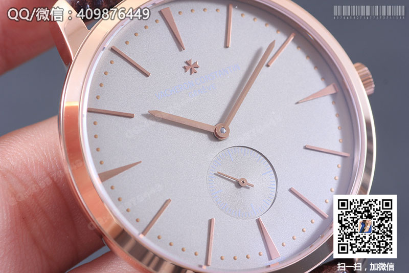 Vacheron Constantin江詩丹頓傳承系列1110U/000R-B085玫瑰金自動(dòng)機(jī)械腕表