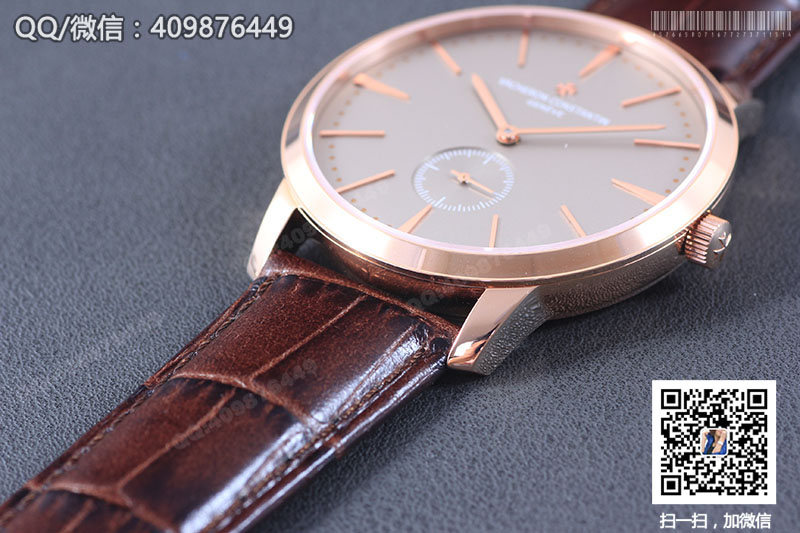 Vacheron Constantin江詩丹頓傳承系列1110U/000R-B085玫瑰金自動(dòng)機(jī)械腕表