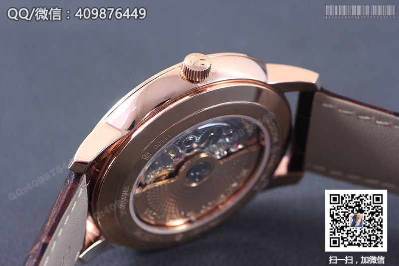 Vacheron Constantin江詩丹頓傳承系列1110U/000R-B085玫瑰金自動(dòng)機(jī)械腕表