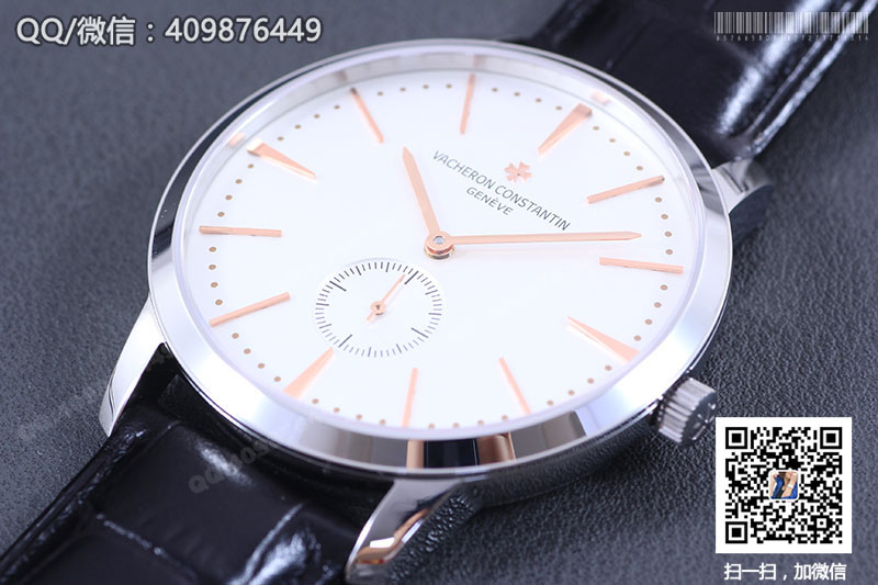 Vacheron Constantin江詩丹頓傳承系列1110U/000G-B086自動(dòng)機(jī)械腕表 白盤