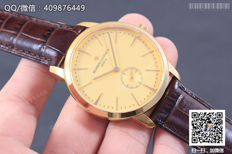 Vacheron Constantin江詩丹頓傳承系列1110U/000R-B085黃金色自動機械腕表